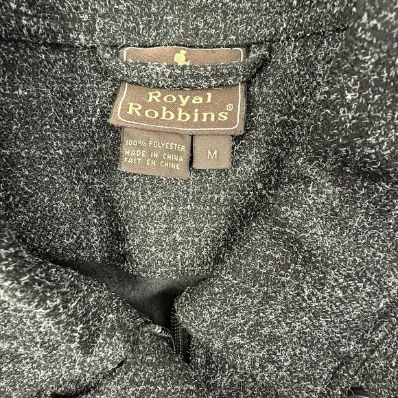 Royal Robbins Double Breasted Peacoat Jacket Women Medium Black Water Resistant - Picture 7 of 10